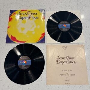 Jesus Christ Superstar Vinyl Record 2 Disc (Scratches)